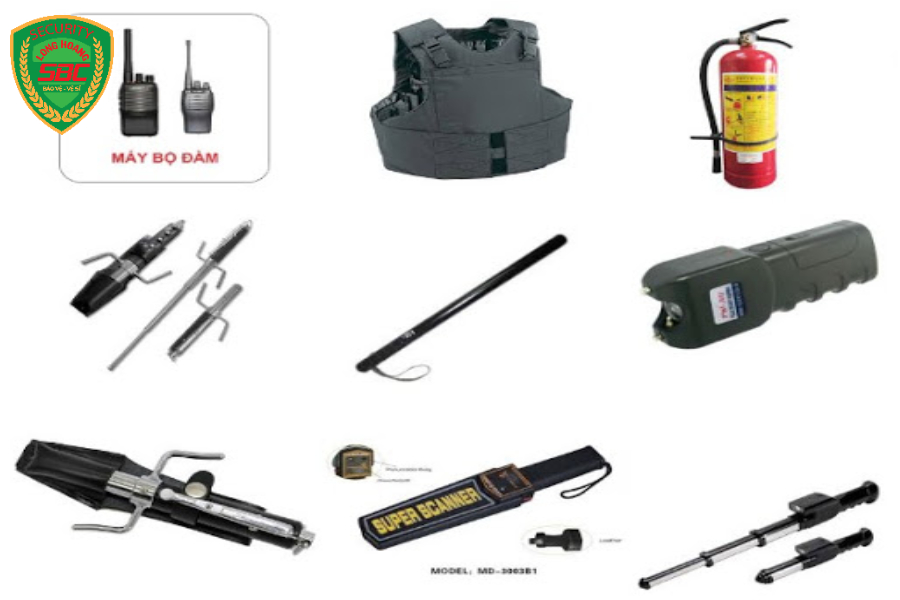 Trường Hợp Nào Nhân Viên Bảo Vệ Được Sử Dụng Công Cụ Hỗ Trợ?